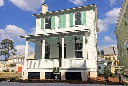 Abbey Row Cottage Photo Front, Green Shutters, Habersham