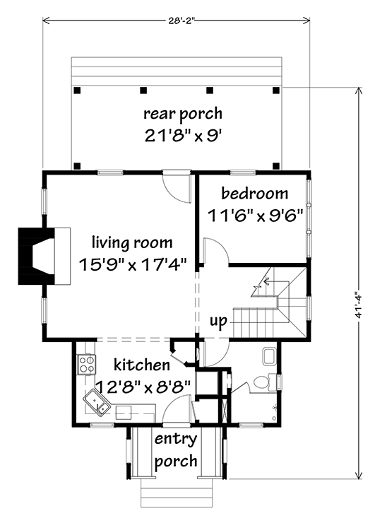 Cloudland Cottage Main Floor
