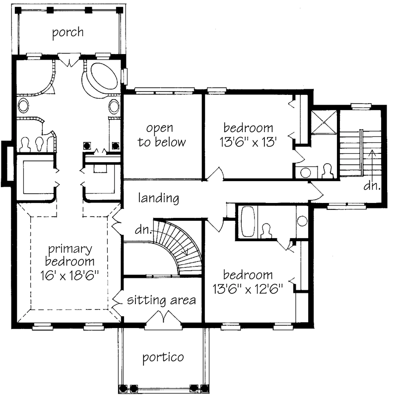 House For Monte Sano Upper Floor