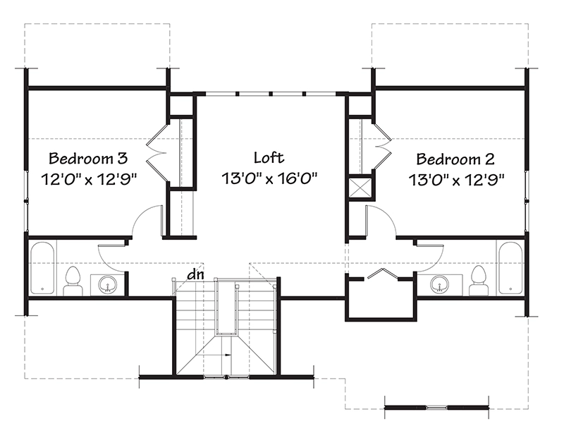 May Isle Cottage Upper Floor
