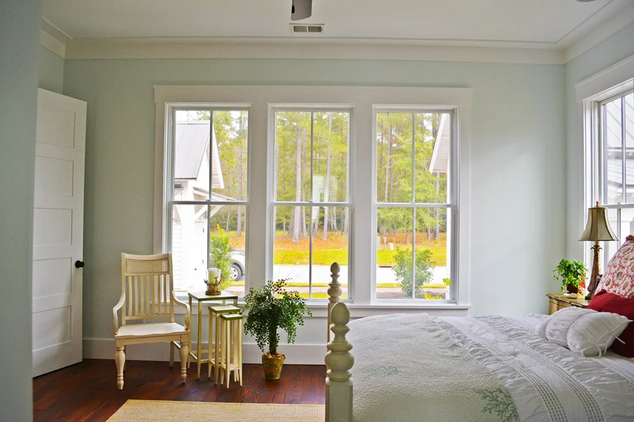 Water's Edge Photo Primary Bedroom overlooking Rear Yard
