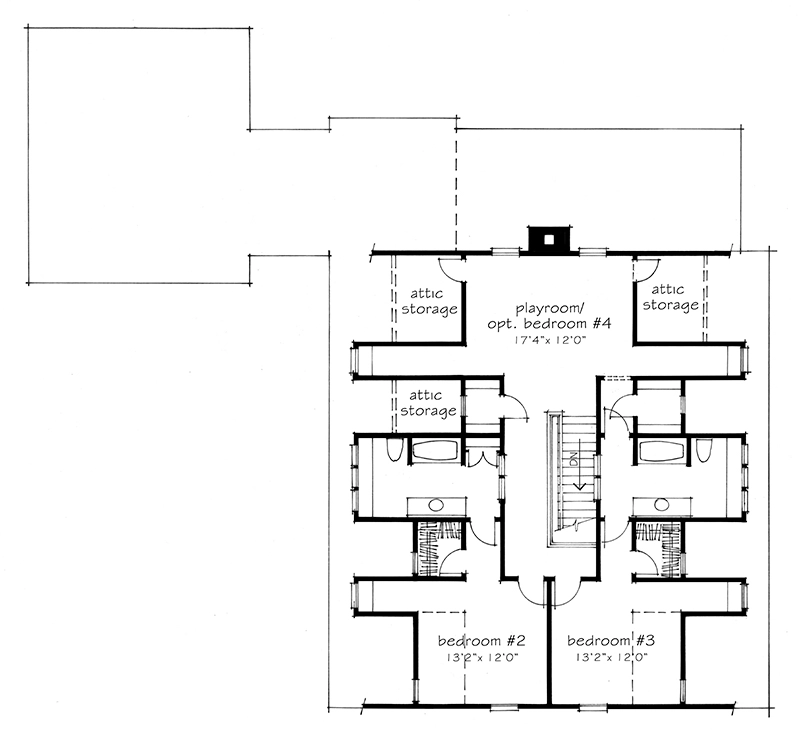 Coweta Cottage Upper Floor