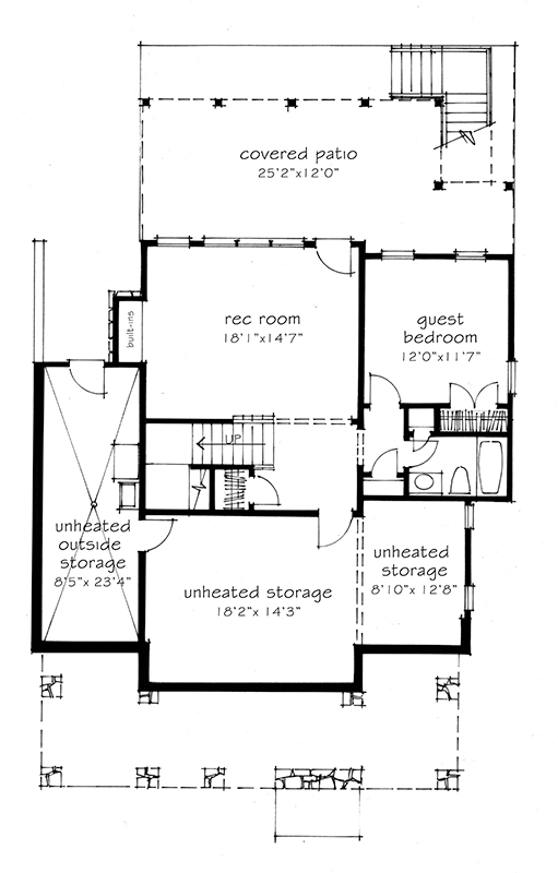 Sweetbay Cottage Lower Floor