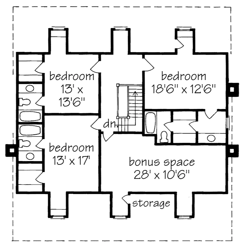 Our Classic Greek Revival Upper Floor