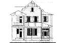 Tidewater Retreat Front Elevation