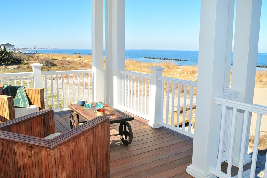 Tidewater Retreat Photo Rear Porch