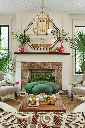 Islander Cottage Photo Living Room Fireplace