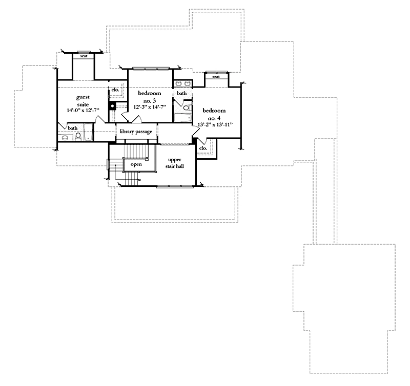 Cedar River Farmhouse Upper Floor