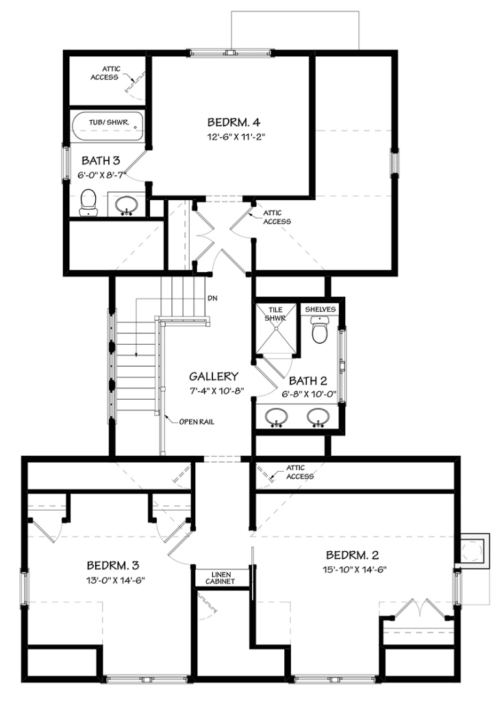 Bayou Cottage Upper Floor
