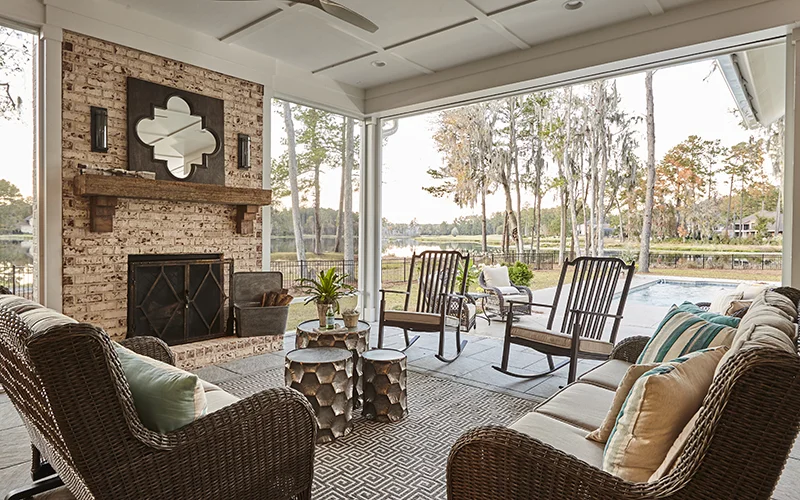 Whiteside Farm Photo Rear Porch