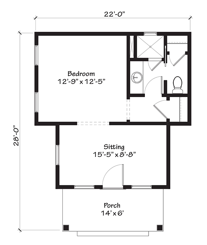 Whiteside Cottage Main Floor