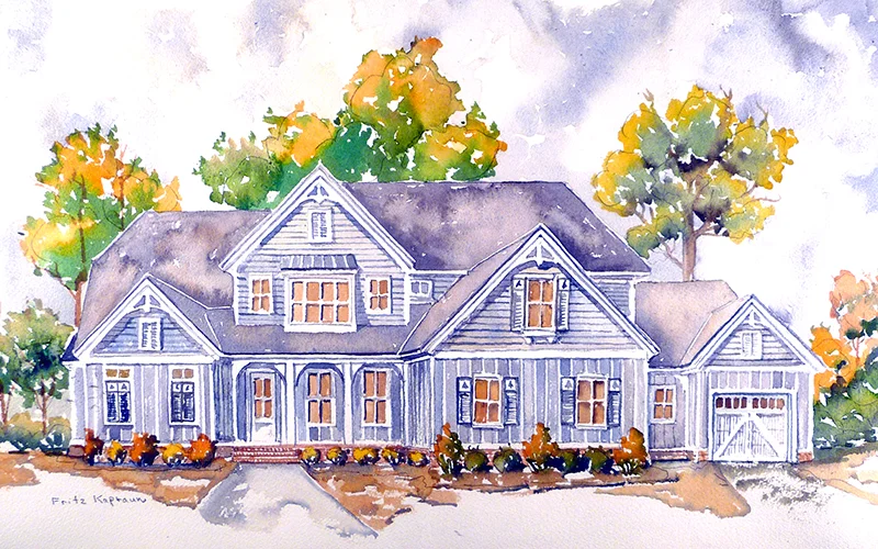 Kensley Downs Color Rendering Front