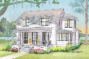 Coastal Living Cottage Color Rendering Front
