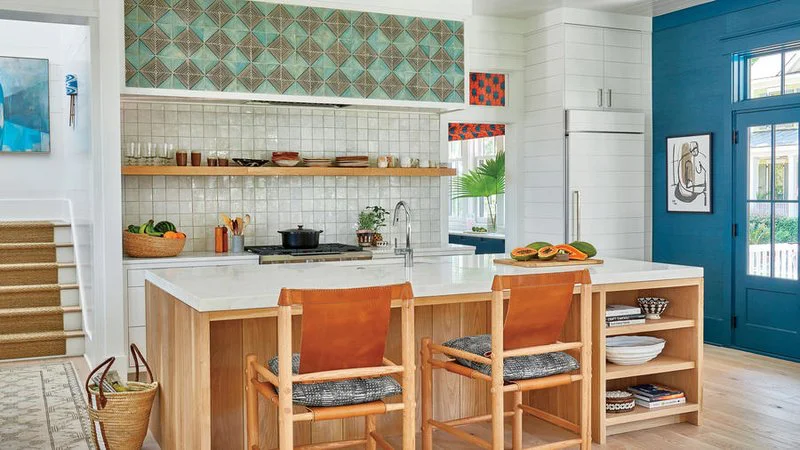 Coastal Living Cottage Photo Kitchen