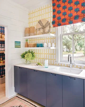 Coastal Living Cottage Photo Back Kitchen