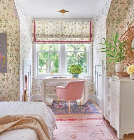 Coastal Living Cottage Photo Girls Bedroom Study Nook