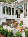 Coastal Living Cottage Photo Courtyard