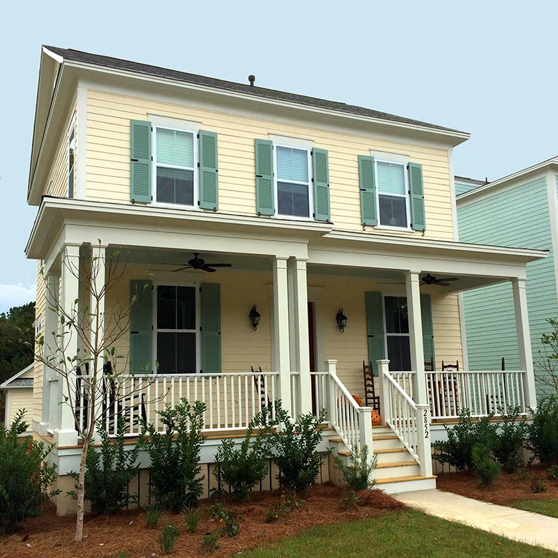 Wagner Photo Front, Green Shutters