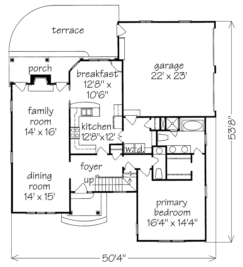 Cottage With Oldtime Appeal Main Floor