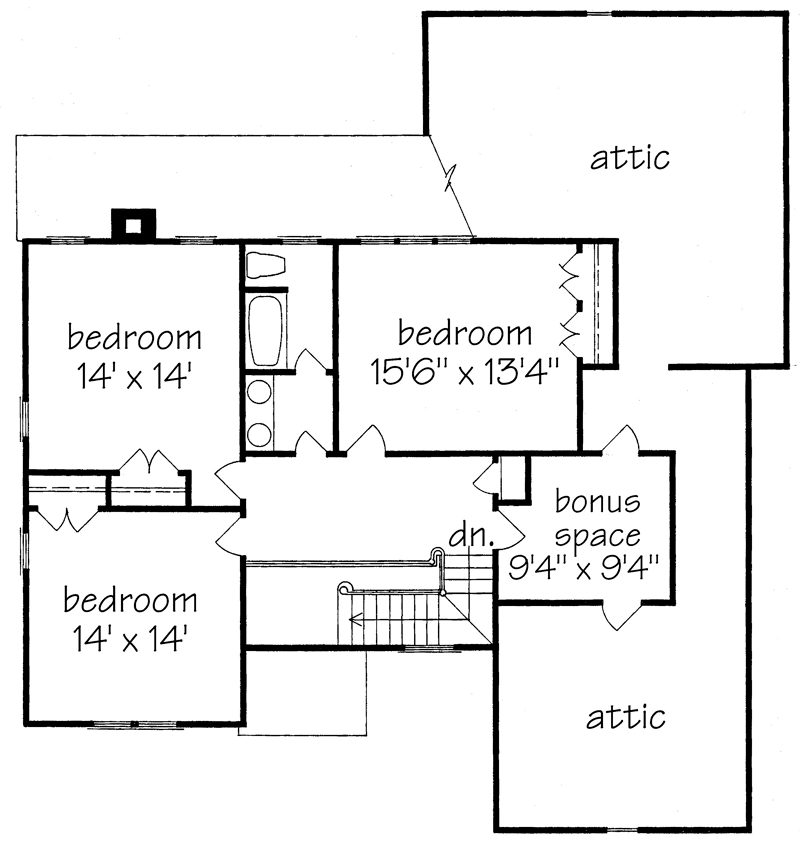 Cottage With Oldtime Appeal Upper Floor