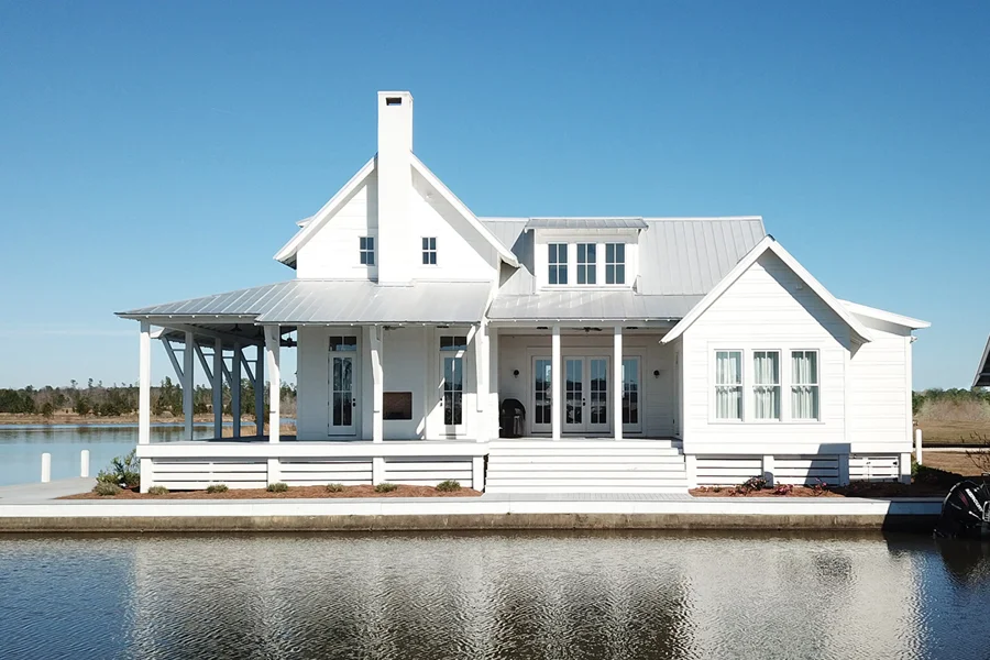 Loblolly Cottage Exterior Color Photo Right Side