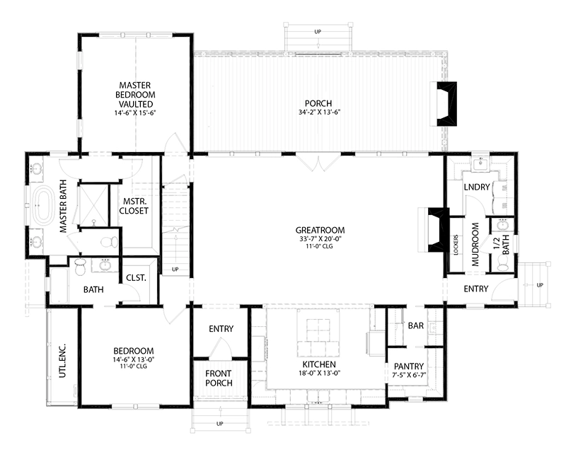 Alder Cottage Main Floor