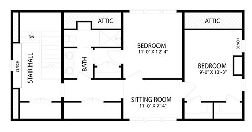Alder Cottage Upper Floor