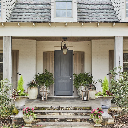 Lakeside Farmhouse Photo Exterior Entry