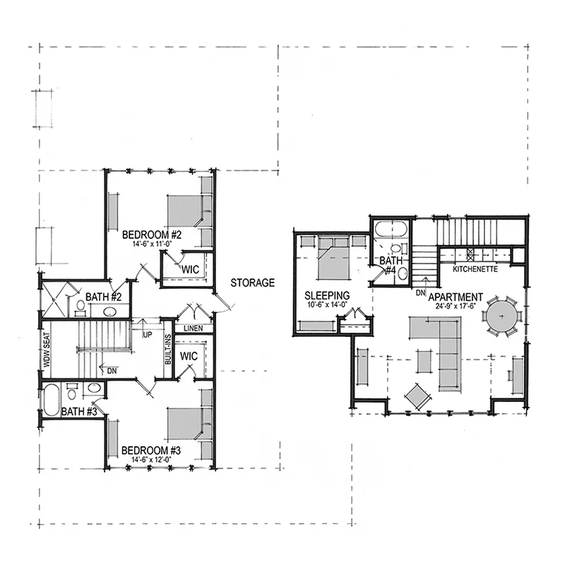 Summertime Farmhouse C + Apartment Upper Floor