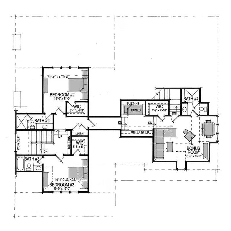 Summertime Lowcountry B + Bonus Room Upper Floor