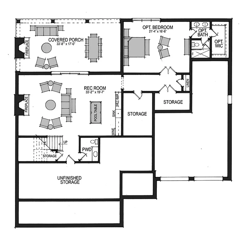 Summertime Lowcountry B + Bonus Room Lower Floor