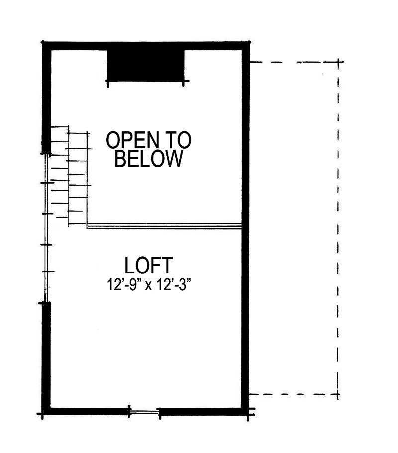 Bluebird Cottage Upper Floor