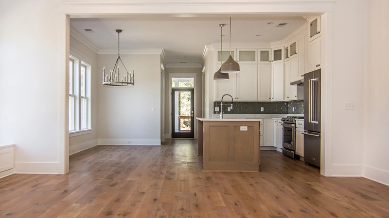 Old Bethel Photo Living Room to Kitchen