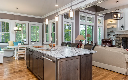 French Broad Retreat Kitchen to Living Room