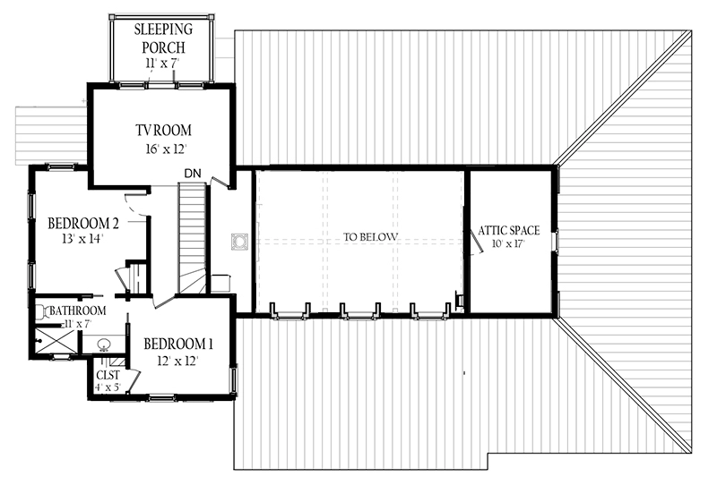 Georgia River Farmhouse Upper Floor