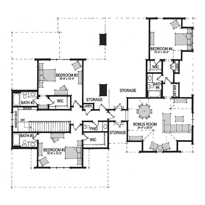 Old Mill Farmhouse C + Bonus & 4th Bedroom Upper Floor