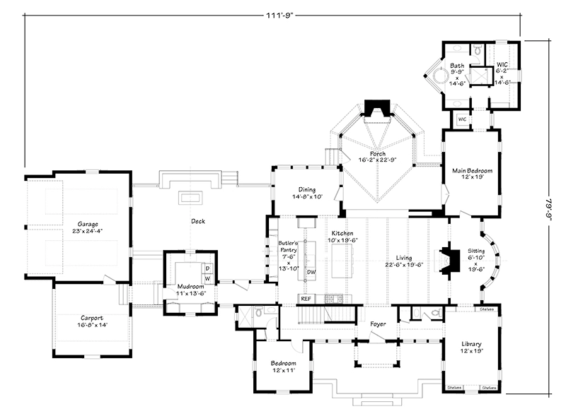 The Ramble Farmhouse Main Floor