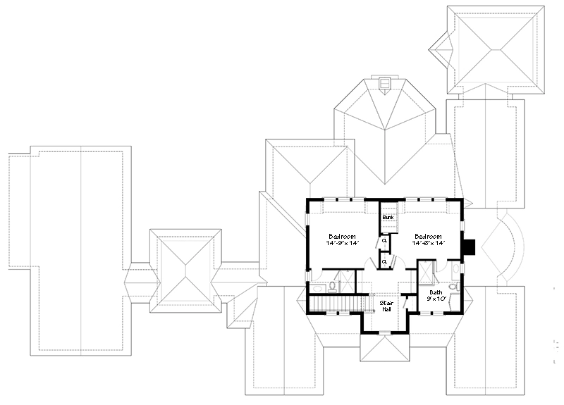 The Ramble Farmhouse Upper Floor