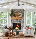 The Ramble Farmhouse Photo Screened Porch