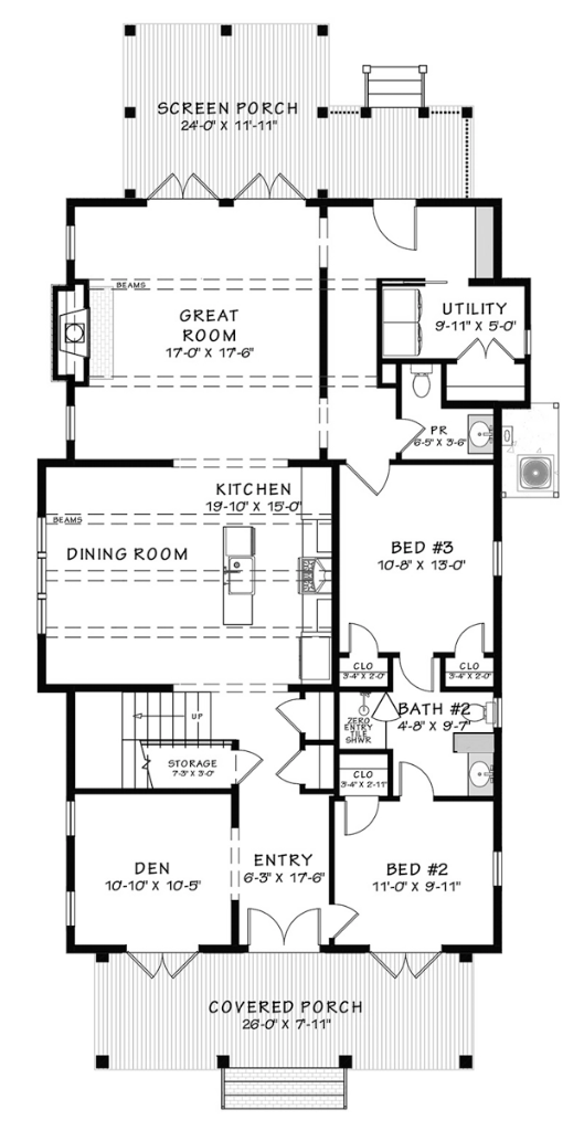 Grace Park Cottage Main Floor
