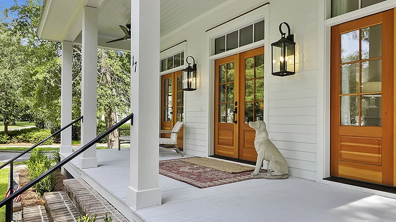 Grace Park Cottage Front Porch