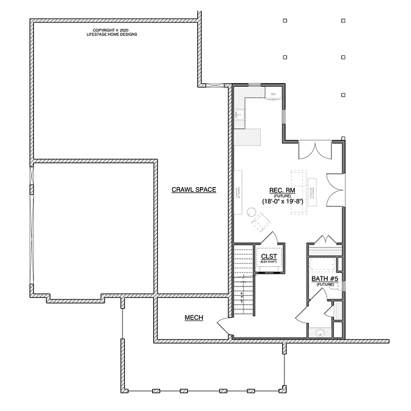 Honeycomb Farmhouse Lower Floor