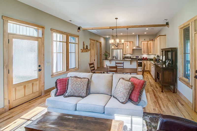 Asheville Vernacular Photo Living Room