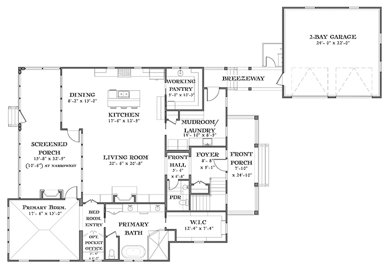 Sand Dollar Cottage Main Floor