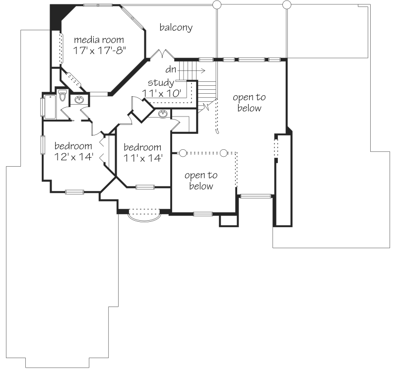 21St Century Farmhouse Upper Floor