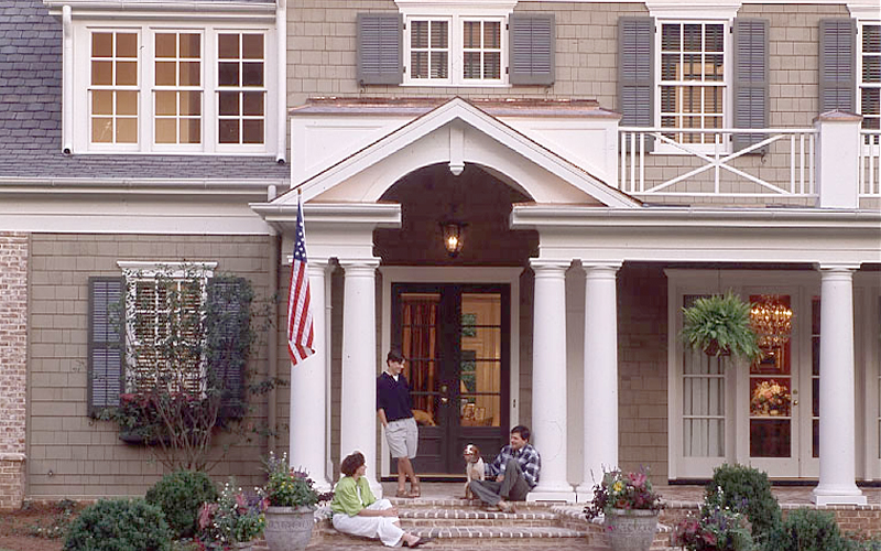 Centennial House Photo Front Entry