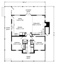 Nautical Cottage Alternate Main Floor