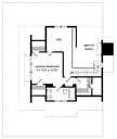 Nautical Cottage Alternate Upper Floor