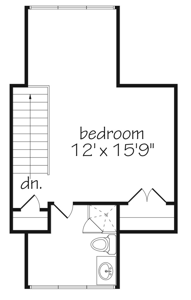 Bermuda Bluff Cottage Upper Floor