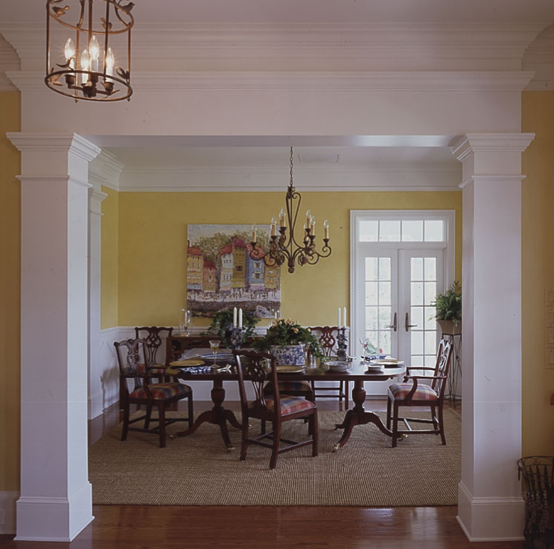 Summer Lake Photo Foyer to Dining Room